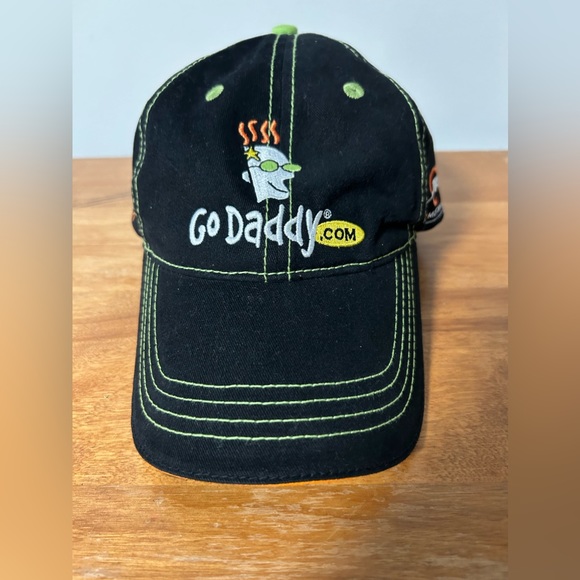 Nascar JR Motorsports 2008 Dale Earnhardt Godaddy.com Pit cap - Picture 3 of 7